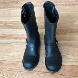 Frye Engineer Boots Black Size 6